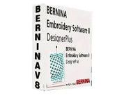 Bernina V8 Embroidery Designer Plus software — professional digitizing and embroidery creation tool for Windows (single-PC license)