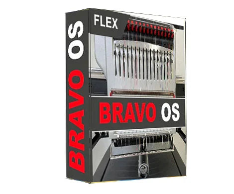 BRAVO OS v12 interface — advanced RIP software for color management, automation, and professional print production workflows.