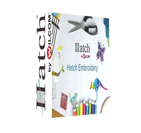 Hatch Embroidery 2  — embroidery digitizing and editing software for Windows