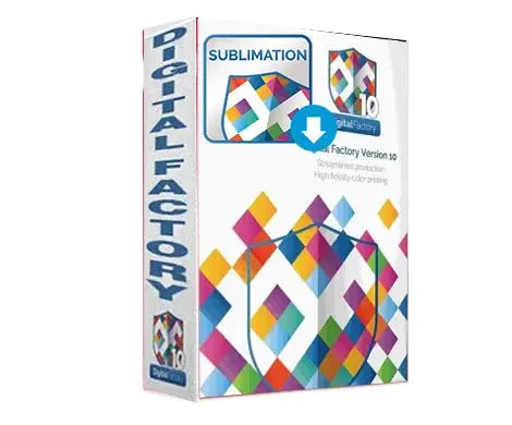 Digital Factory CADlink V10 Sublimation Edition provides precise color management and workflow automation for textile and hard surface sublimation