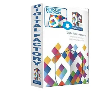 Digital Factory CADlink V10 Desktop interface — professional RIP and color management software for DTG, DTF, and UV printing workflows