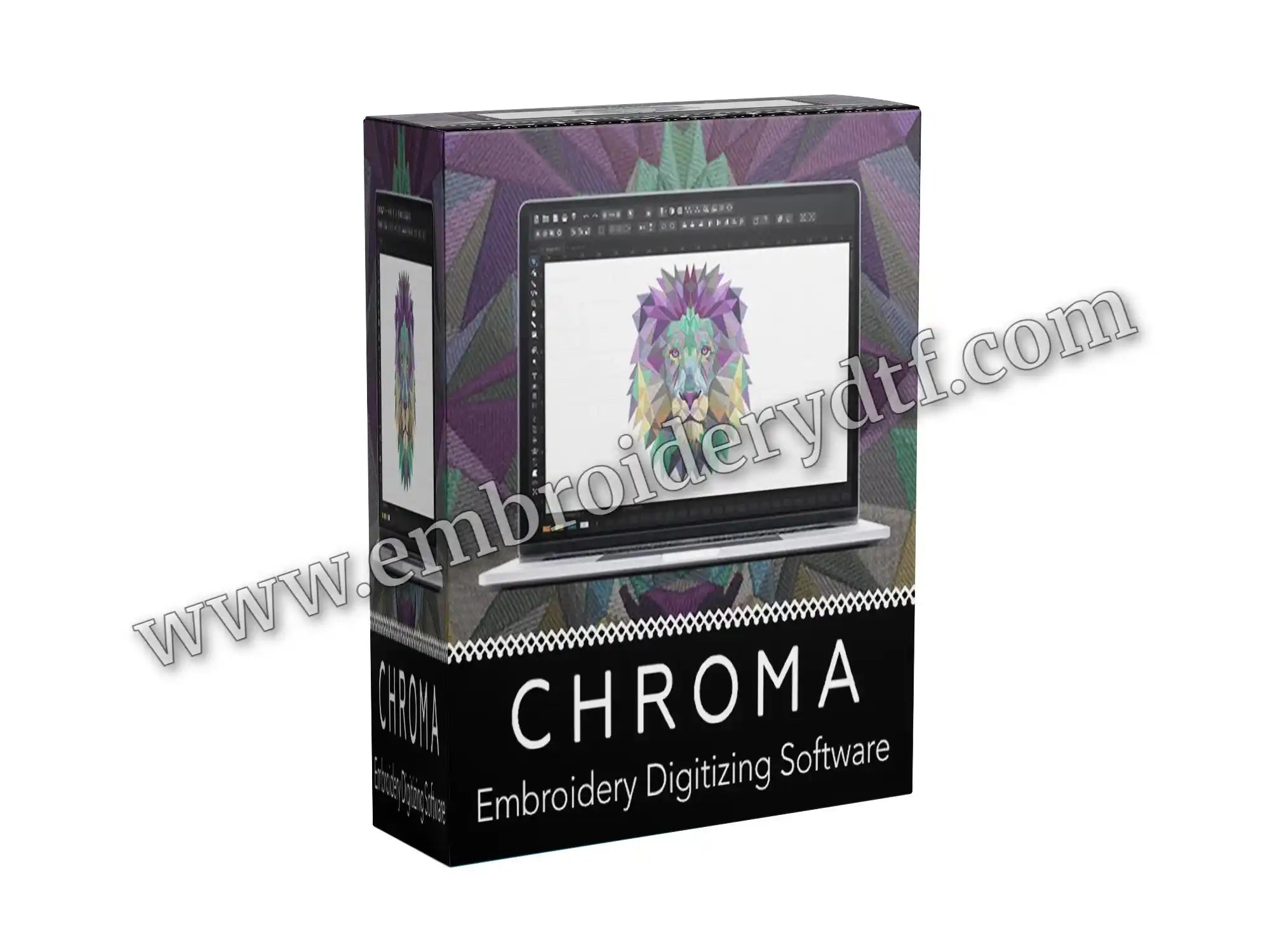 Chroma Luxe 24 Professional Embroidery Digitizing Software - All Machine Compatible Main image
