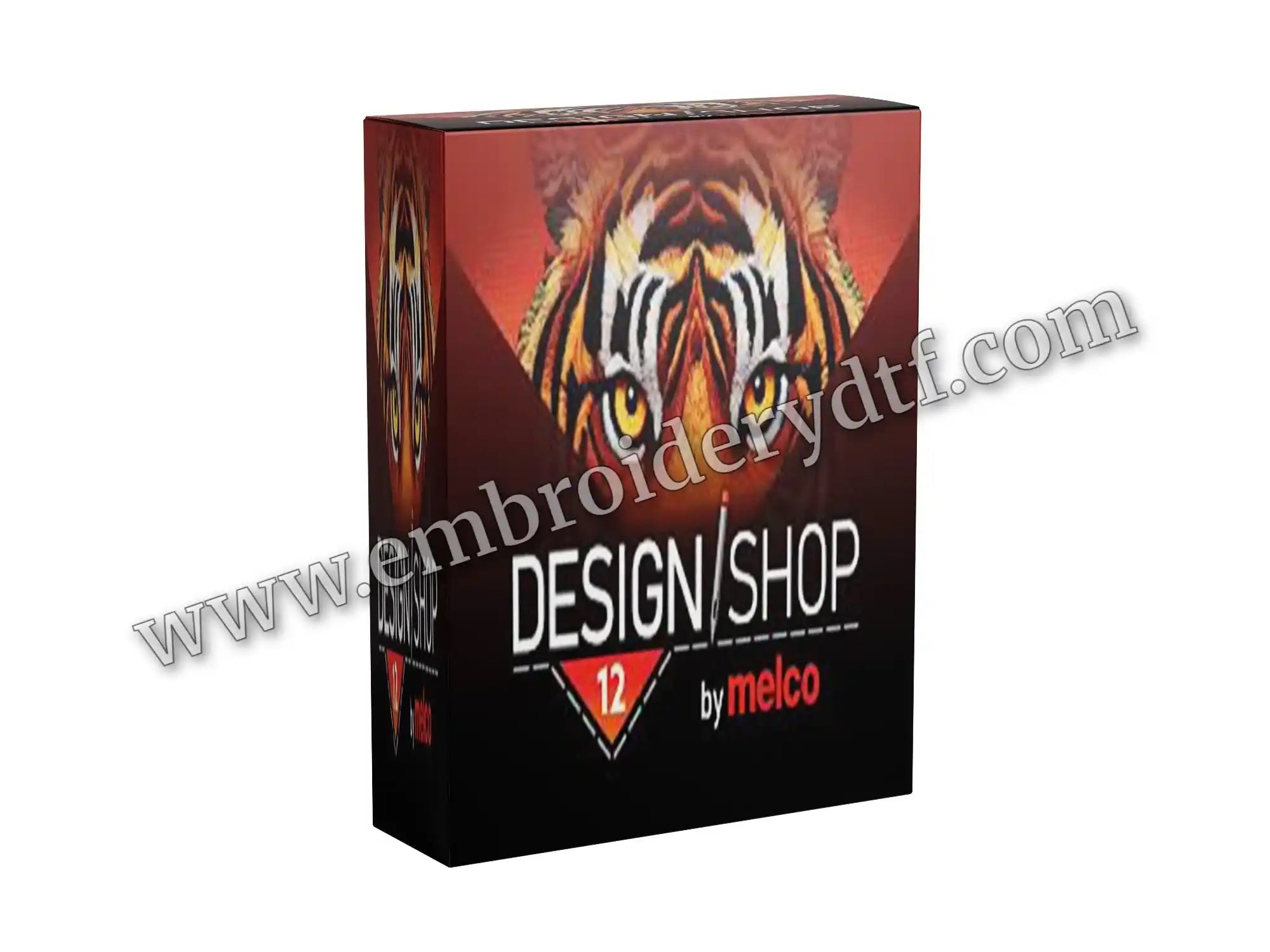 Melco DesignShop V12 Editor Embroidery Digitizing Software - Manual Digitizing and Stitch Editing Main image