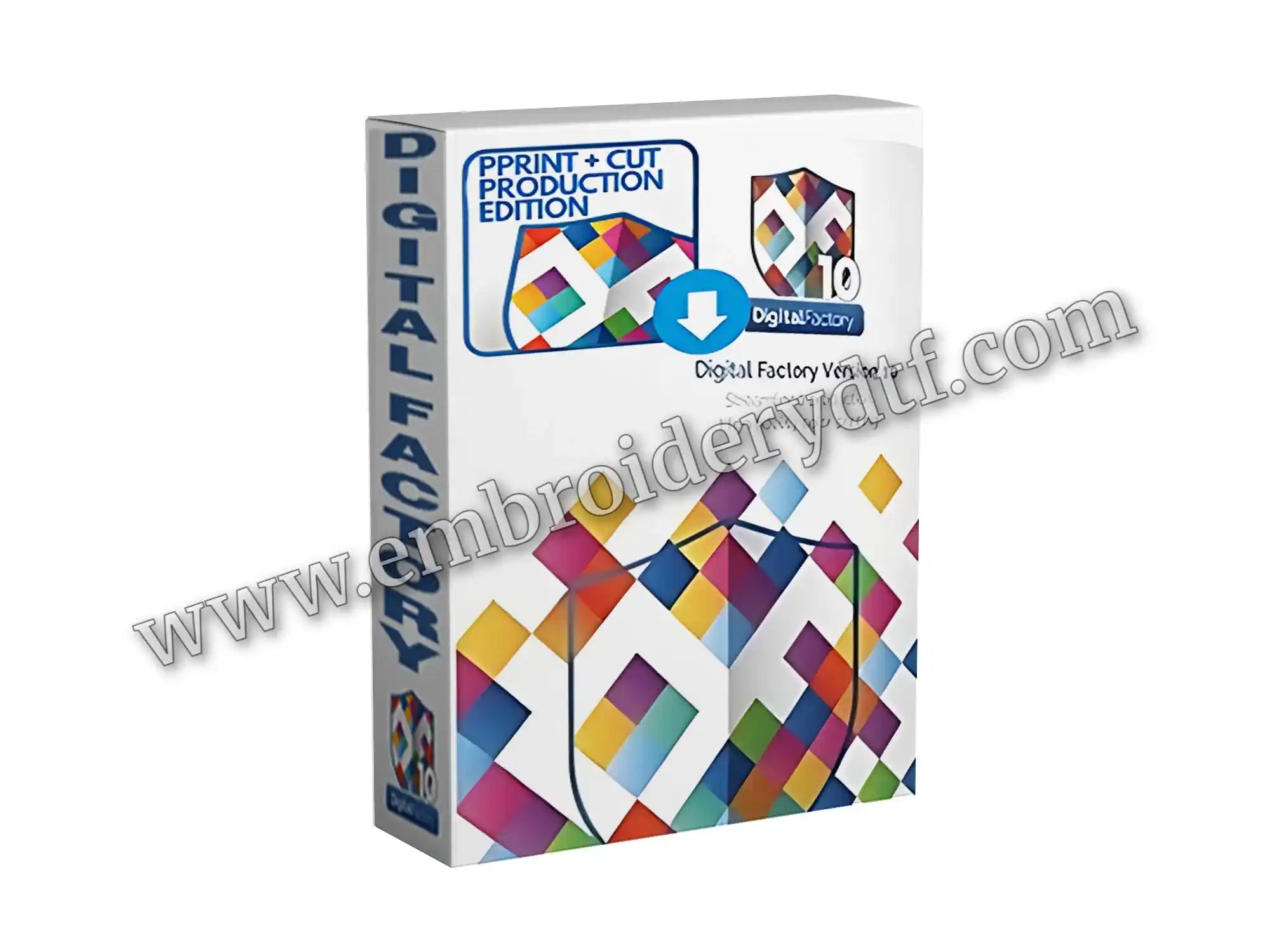 CADlink Digital Factory V10 Print Cut Production Edition - Wide Format RIP Multi-Printer Unlimited Queues