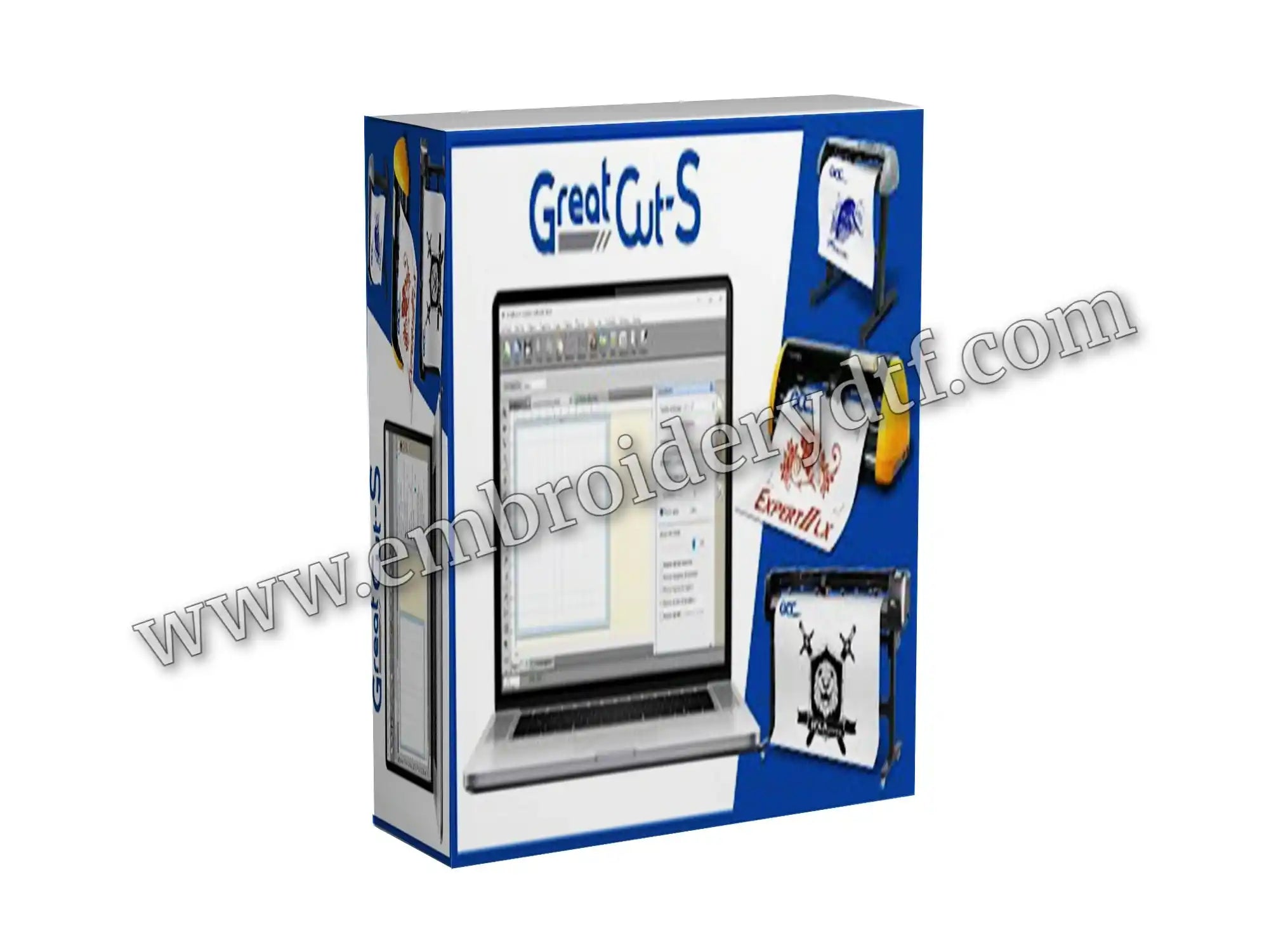GreatCut-S v5 Vinyl Cutting Software - Sign Making Print and Cut for GCC Cutters Main image