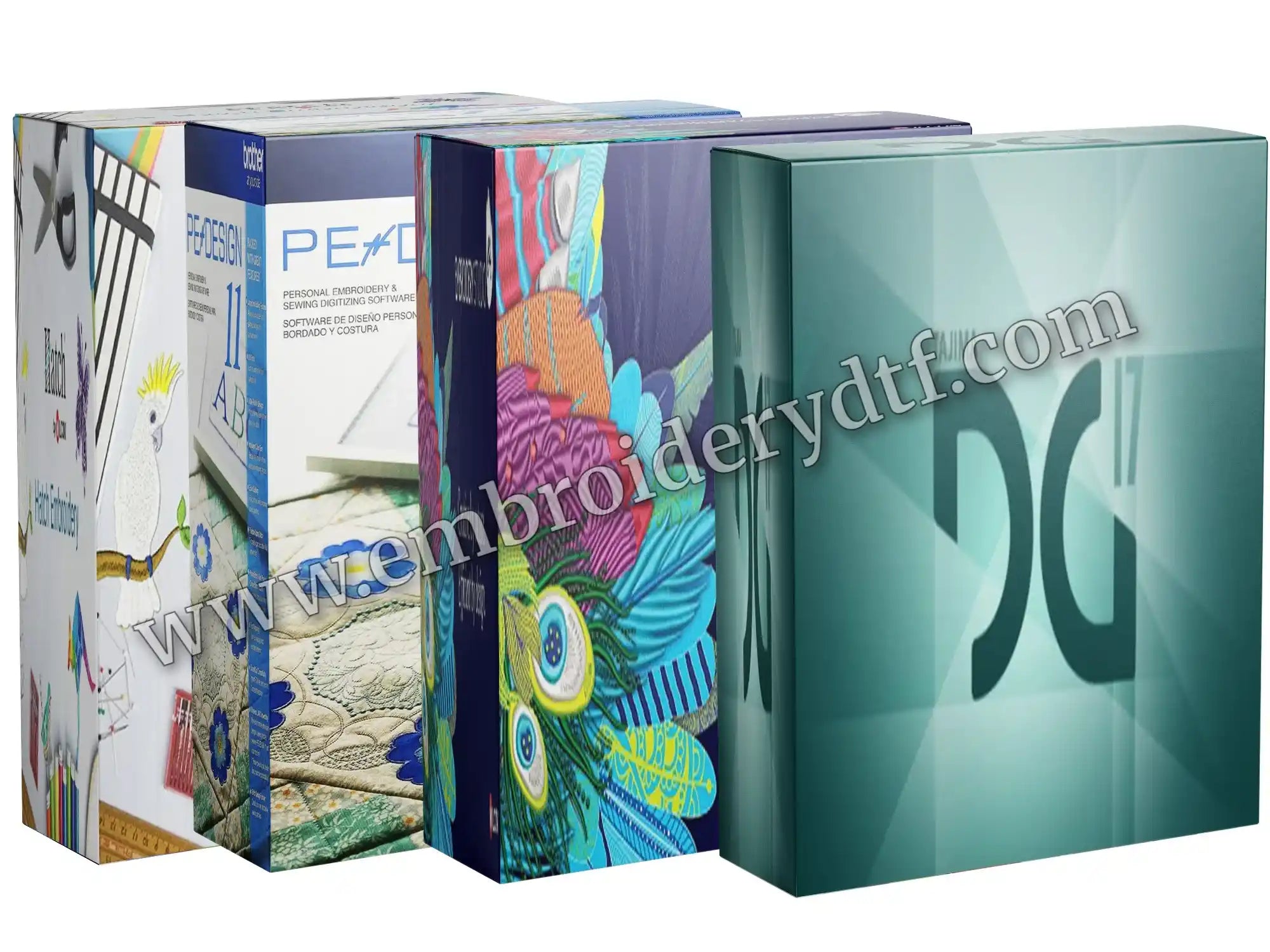 Wilcom E4.2 / Hatch 2 / Tajima DG17 / PE-Design 11 — Embroidery Software Main image
